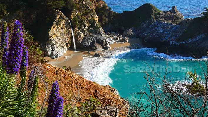 Mcway Falls in Big Sur is a sight to behold!