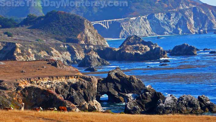 Rocky Point in Big Sur California offers great views