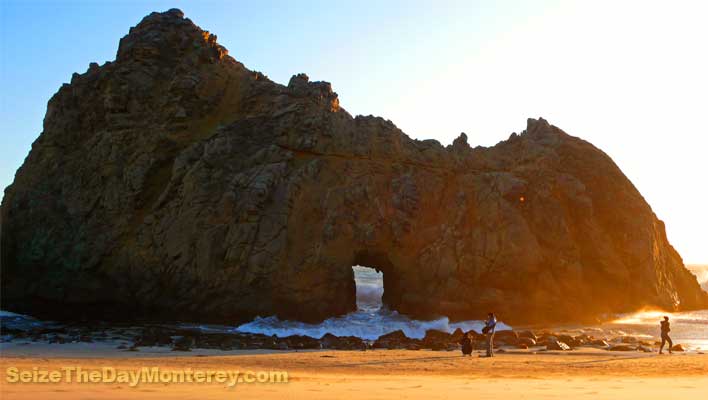 Pfeiffer Beach in Big Sur California is amazing.  It surely is one of the Best Big Sur Beaches!