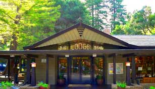 Big Sur Lodge is located within Pfeiffer Big Sur State Park.  A great convenience!