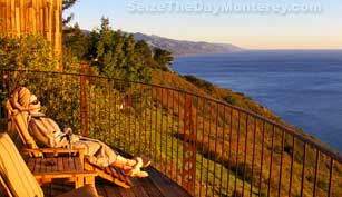 Decisions, decisions on where to stay for the ultimate Big Sur Lodging in Luxury. Balcony view at the Post Ranch Inn is hard to beat!