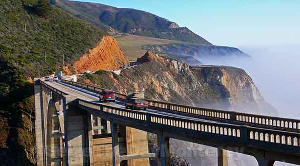 Bixby Bridge in Big Sur is a site to behold and it is completely FREE!