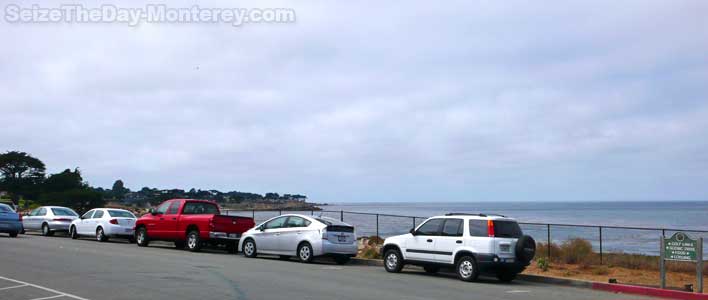 FREE Monterey Bay Aquarium Parking exists! This picture proves it!