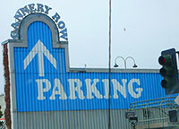 Monterey Bay Aquarium Parking Garage in Cannery Row