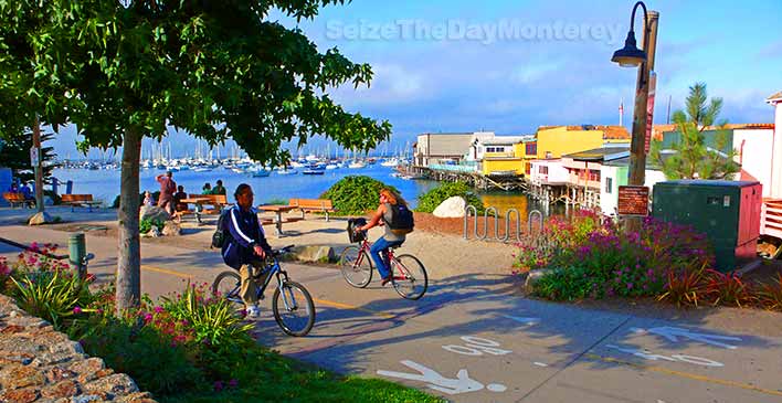 The Monterey Bay Recreational Trail is the perfect way to see Monterey!