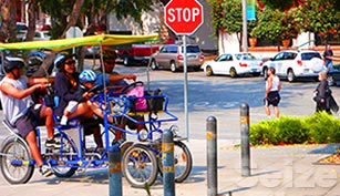 Surreying the Monterey Recreational Trail is a ton of fun!