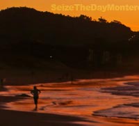 Running on Monterey Beach is a Great Way to get Exercise and Take in the Beauty of Monterey at the Same Time!