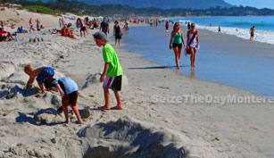 Carmel Beach is one of the best beaches in the Monterey Bay!