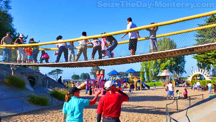 Dennis the Menage Park in Monterey California equals loads of Monterey Fun for the kids!!!