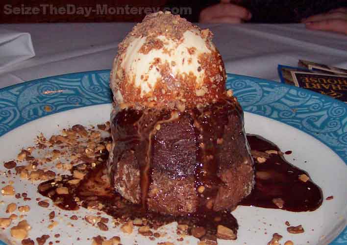 The Hot Chocolate Lava Cake at The Chart House Cannot Be Missed!