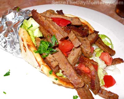 International Cuisine's Gyros are the reason why we fell in Love with this Monterey Restaurant!