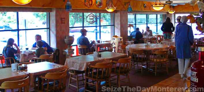 International Cuisine's Dining Area. A very welcoming Pacific Grove Restaurant indeed! 