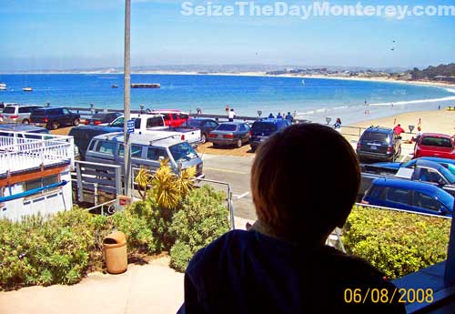 Sopporo Japanese Steakhouse in Monterey has a great view of Monterey Beach and the Harbor!